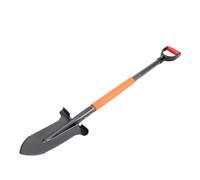 Naroote Pelle de Racines, Outil de Jardin à 20 Dents, 45 in en Acier allié | 20 Dents de Scie, des Racines jusqu’à 3 Cm, Tête en Acier allié, Manche Inox