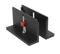 Naroote Pince Cannelée à Angle Droit, épaisseur 5-42 Mm, Profondeur | Gabarit à Queue D'aronde, Construction en Alliage D'aluminium, Fente pour Cadre Photo et Tiroir, Ajustement de Cadre de 5 à