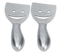 Naroote Planche à Fromage avec Poignée Ergonomique, 12,7 Cm | Acier inoxydable, bord équilibré pour trancher, ustensile de cuisine