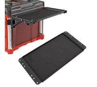 Naroote Plateau à Outils Magnétique pour Boîte à Outils Robuste, Table de Rangement Latérale Pliante de Remplacement pour Emballage pour Atelier de Camion, 325 X 195 Mm