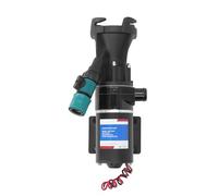 Naroote Pompe de Macération pour Camping-car, 12 GPM, Pompe à Déchets Robuste, Auto-amorçante, Portable, à Dégagement Rapide, Hauteur d'aspiration de 3,2 Pieds, 10 Pieds, Kit de de Macération pour