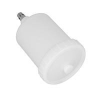 Naroote Pot de Pulvérisation de Peinture en Plastique de 600ml, Matériau de Haute dureté pour Utilisation à L'aérographe, Accessoire de Tasse de Peinture écologique, Hauteur de 19cm