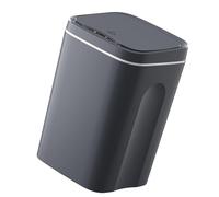 Naroote Poubelle Intelligente à Capteur avec Grande capacité de 16 L | Fonctionnement contact, distributeur de sacs poubelles, design élégant, matériau ABS durable