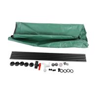 Naroote Réservoir de Stockage D'eau de Pluie 200L Baril Pliable | Système de Collecte D'eau, Usage Jardin et Camping, Tissu Oxford 1000D, Vannes Résistantes aux Fuites, Revêtement PVC