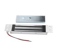 Naroote Serrure électromagnétique pour Porte Simple, Force de Maintien de 180KG, Installation Facile pour Porte -feu, Verre, Bois, Métal, Alliage D'aluminium
