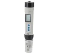 Naroote Stylo Testeur de qualité D'eau 4 en 1, TDS, EC, PH, Température, avec ATC, Testeur Numérique pour Hydroponie, Piscine et Aquarium, étanche IP67, Poudre D'étalonnage Incluse