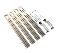 Naroote Support de Rail de Guidage de 500 Mm pour Travail du Bois, | Rail de guidage réglable en alliage d\'aluminium avec conception de verrouillage, grandes vis de contact