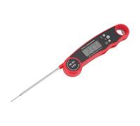Naroote Thermomètre de Cuisson Numérique avec Fonction Mémoire et Rétroéclairage pour Grillades et Usage Domestique - Matériau ABS Durable