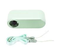 Naroote Ventilateur de Poche, Ventilateur Rafraîchissant Rechargeable par USB avec Tour de Cou, 100 Réglages de Vitesse, Fonctionnement Silencieux, Poignée Antidérapante
