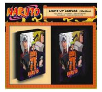 Naruto - Naruto, Sasuke, ... - Canvas Lumineux 40x30 Cm