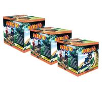 Naruto Ninja Adventures (2025) - Autocollants à collectionner - 3 présentoirs (108 sachets)