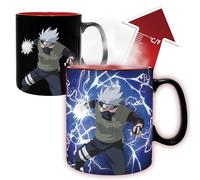ABYSTYLE Naruto & Itachi Mug fantaisie en céramique changeant de chaleur 460 ml | Tasse Naruto | Tasse à café | Marchandises Naruto | Cadeaux Naruto