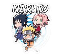 Naruto Shippuden Naruto, Sakura & Sasuke En Chibi Autocollant Sticker