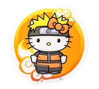 Naruto Shippuden Naruto Uzumaki X Hello Kitty Applique murale