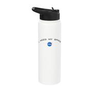 NASA J'ai besoin de mon espace Stainless Steel Insulated Water Bottle