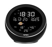 NASA WSP1500BK Station météo avec haut-parleur Bluetooth Noir