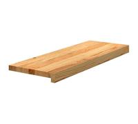 Nášlapy Na Schody 4 KS Světle Hnědé 70x25x2 Cm Masivní Dub | Chêne massif robuste, finition lisse, usage intérieur, charme naturel, entretien simple, grain unique, design authentique