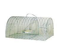 Sinto Nasse à rats 1/2 ronde galvanisée 40 x 23 x 18 cm