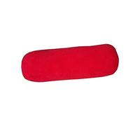 Natalia Spzoo Coussin Cylindrique de Relaxation et Rééducation - Oreiller Confort en Velours avec Rembourrage en Mousse PU, Antiallergique, 44 x 15 cm (3100 Rouge)