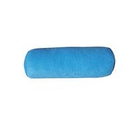 Natalia Spzoo Coussin Cylindrique de Relaxation et Rééducation - Oreiller Confort en Velours avec Rembourrage en Mousse PU, Antiallergique, 44 x 15 cm (1331 Bleu)