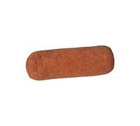 Natalia Spzoo Coussin Cylindrique de Relaxation et Rééducation - Oreiller Confort en Velours avec Rembourrage en Mousse PU, Antiallergique, 44 x 15 cm (1000 Marron Clair)