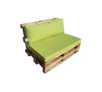 Natalia Spzoo Coussins pour Canapé Palette avec fermeture éclair pomme verte