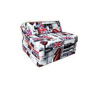 Natalia Spzoo Matelas lit Fauteuil futon Pliable Pliant Choix des Couleurs - Longueur 200 cm (London)