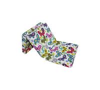 Natalia Spzoo Matelas lit futon Pliable Pliant 195 x 65 x 10 cm Choix de Designs Multicolore (Garden)