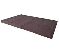 Natalia Spzoo Une chauffeuse Pliable 180 x 120 cm (1021 Marron)
