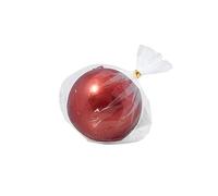 Nataluna Bougie sphère rouge en métal 7 cm 6707105, comme sur la photo