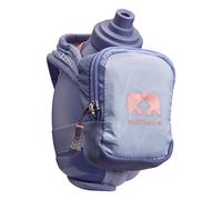 Nathan QuickShot Plus Gourde portative, bidon d’eau pour la course à pied avec dragonne et poche zippée (300 ml)