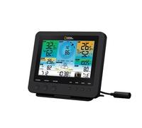 NATIONAL GEOGRAPHIC Station de base supplémentaire pour station météo 9080600 - Ecran couleur 5,7'' Wi-Fi - Noir