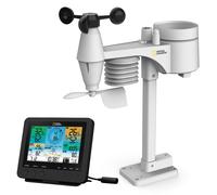 National Geographic Station météo connectée WiFi 7-en-1 avec Écran Couleur