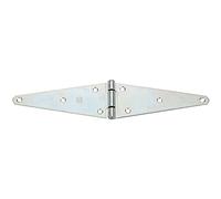 National Hardware 282bc 20,3 cm Plaqué zinc lourd Sangle Charnière
