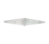 National Hardware Charnière à sangle lourde N127-878 282BC plaquée zinc, 25,4 cm, 25,4 cm