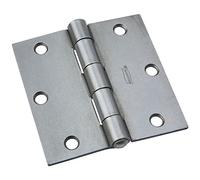 National Hardware N140-566 Charnière de porte, 6 trous, acier uni, 8,9 cm