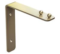 National Hardware N275-504 Suspension carrée pour plantes, 17,8 cm, or brossé