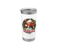 National Lampoon's Christmas Vacation Merry Clarkmas Gobelet isotherme en acier inoxydable double paroi