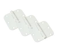 National MFG/Spectrum Brands HHI N830-337 Charnière de porte, 8,9 cm, Blanc, 3-pack