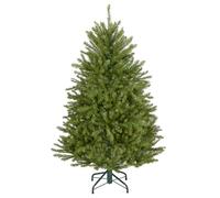 National Tree Company Mini Sapin de Noël Artificiel Vert Sapin Dunhill avec Support 1,4 m