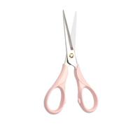 NatSumeBasics Ciseaux de bureau roses de 16,5 cm - Ciseaux de couture professionnels tout usage - Ciseaux de couture professionnels (rose)