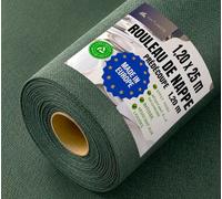 NATUARTE Rouleau Nappe Jetable Vert foncé 1.18 m x 25 m Nappe Intisse Tissu Non Tissé Aspect et Toucher Semblables à Ceux d'un Tissu - Célébrations Anniversaires, Couleur Vert foncé 1,18x25m