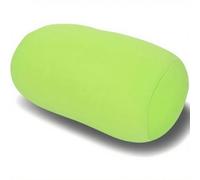 Natudeco Micro Oreiller Coussin De Dos Mini Oreiller Cylindrique Coussin De Dos en Microbilles Rouleau Coussin Voyage Accueil Sommeil Soutien (Vert)