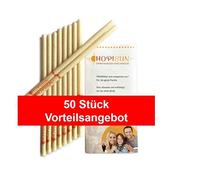 Natur & Gesundheit HOPISUN Lot de 50 bougies d'oreilles avec filtre de sécurité, jaune, 50 Stück (1er Pack)
