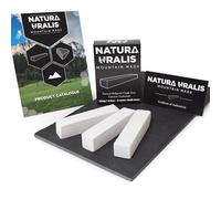 Natura Uralis Premium Craie Sciée de Belgorod | 100g de Barres de Craie Blanche - Croquant Etonnant, Texture Satisfaisante, Veloutée et Ferme, Sensation ASMR