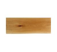 Natural Goods Berlin 1 étagère design Live Edge en chêne massif - Bord naturel - Bord d'arbre - Pour salon, salle à manger, cuisine, chambre d'enfant (profondeur 15-30 cm, largeur 130 cm)