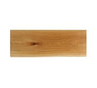 Natural Goods Berlin 1x étagère en chêne Live Edge, Panneau d'étagère, Panneau d'étagère Murale, Bois de chêne avec Bord Naturel (100cm de Largeur, 20-25 cm de Profondeur)