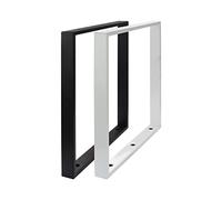 Natural Goods Berlin 1x étagère RAHMEN, système d'étagères en Cube pour étagère de 30 cm, Support d'étagère, étagère Murale, Support Mural, Cadre latéral Libre en métal (Noir, 30 x 35cm)