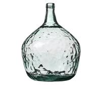 NATURAL LIVING Vase Dame Jeanne 16L en Verre Recycle DIAM 29CM X H42CM