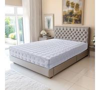 Natural Matelas 100x200 face de contact latex - Compatible Sommiers Electriques - 80 Kg/m3 - Hauteur 20 cm - Soutien Souple (100_x_200_cm)